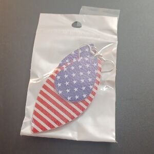 Patriotic Teardrop Earrings